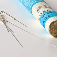 Akupunkturnadeln: Therapeutische Nadeln zur Reizung definierter Akkupunkturpunkte